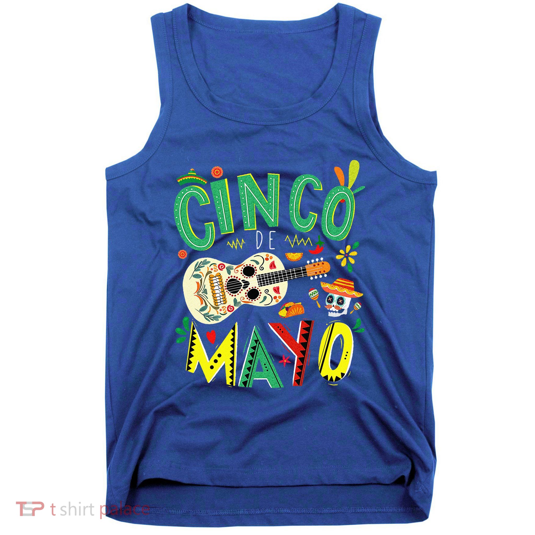 Lets Fiesta Squad 5 De Mayo Mexican Fiesta Tank Top