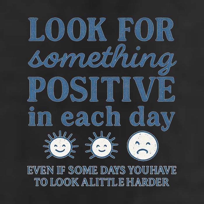 Look for Something Positive in Each Day Beanie