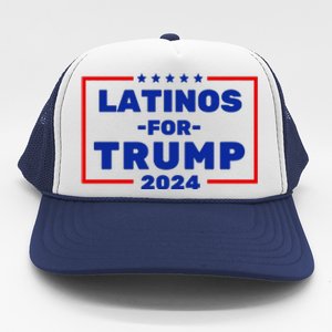 Latinos For Trump 2024 Trucker Hat