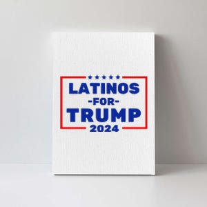 Latinos For Trump 2024 Canvas