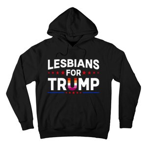 Lesbians For Trump 2024 Re Election President Vote Item Meme Hoodie