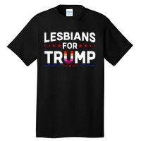 Lesbians For Trump 2024 Re Election President Vote Item Meme Tall T-Shirt