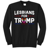 Lesbians For Trump 2024 Re Election President Vote Item Meme Tall Sweatshirt