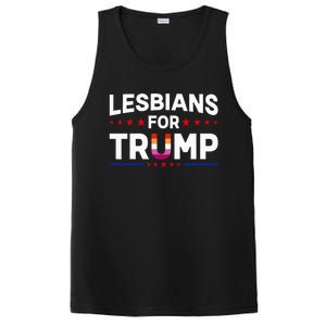 Lesbians For Trump 2024 Re Election President Vote Item Meme PosiCharge Competitor Tank