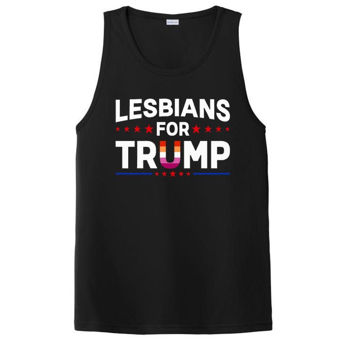 Lesbians For Trump 2024 Re Election President Vote Item Meme PosiCharge Competitor Tank