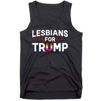 Lesbians For Trump 2024 Re Election President Vote Item Meme Tank Top