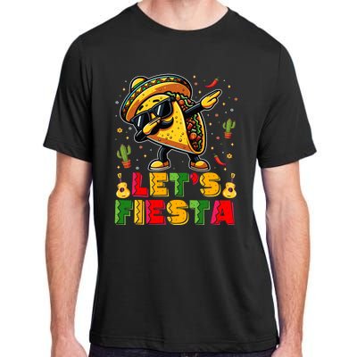 LetS Fiesta Taco Cinco De Mayo Mexican Party Adult ChromaSoft Performance T-Shirt