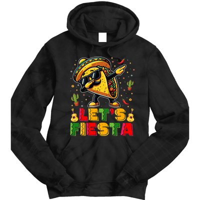 LetS Fiesta Taco Cinco De Mayo Mexican Party Tie Dye Hoodie