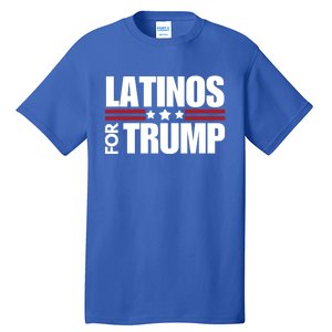 Latinos For Trump 2024 Patriot Conservative Republican Gift Tall T-Shirt