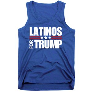 Latinos For Trump 2024 Patriot Conservative Republican Gift Tank Top