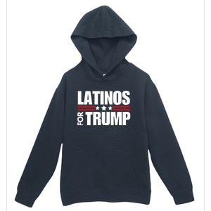 Latinos For Trump 2024 Patriot Conservative Republican Gift Urban Pullover Hoodie