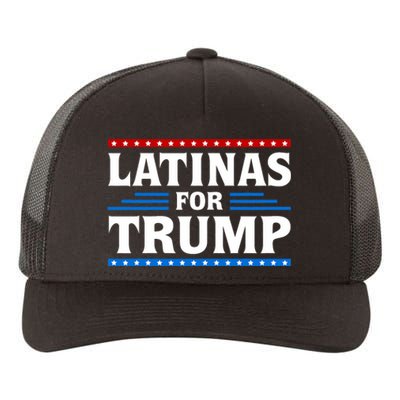 Latinas For Trump 2024 Election Vote Latina Women Republican Yupoong Adult 5-Panel Trucker Hat