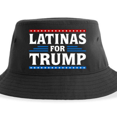 Latinas For Trump 2024 Election Vote Latina Women Republican Sustainable Bucket Hat