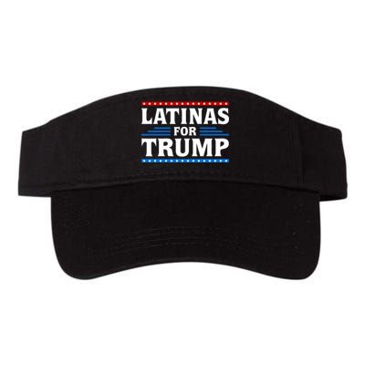 Latinas For Trump 2024 Election Vote Latina Women Republican Valucap Bio-Washed Visor