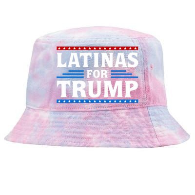 Latinas For Trump 2024 Election Vote Latina Women Republican Tie-Dyed Bucket Hat