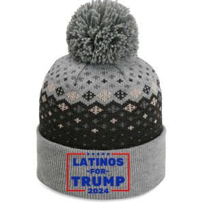 Latinos For Trump 2024 Usa Proud Latino The Baniff Cuffed Pom Beanie