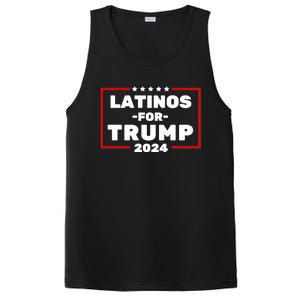 Latinos For Trump 2024 Usa Proud Latino PosiCharge Competitor Tank