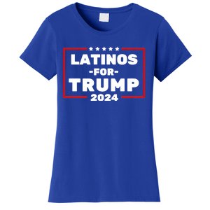 Latinos For Trump 2024 Usa Proud Latino Women's T-Shirt