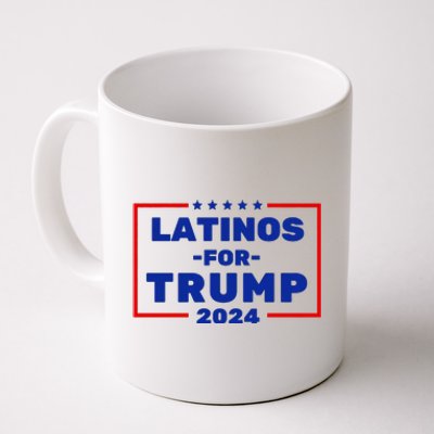 Latinos For Trump 2024 Usa Proud Latino Coffee Mug