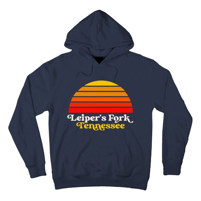 Leiper's Fork Tennessee Retro Sunset Nashville Hoodie