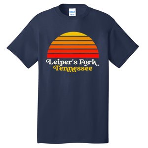 Leiper's Fork Tennessee Retro Sunset Nashville Tall T-Shirt