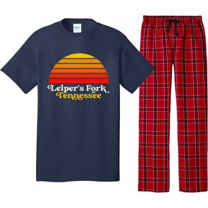 Leiper's Fork Tennessee Retro Sunset Nashville Pajama Set