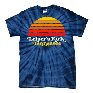 Leiper's Fork Tennessee Retro Sunset Nashville Tie-Dye T-Shirt