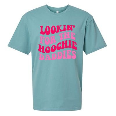 Lookin' For The Hoochie Daddies Quote Sueded Cloud Jersey T-Shirt