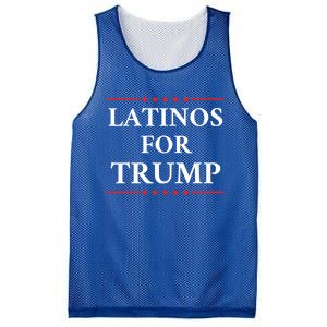 Latinos For Trump 2024 Mesh Reversible Basketball Jersey Tank