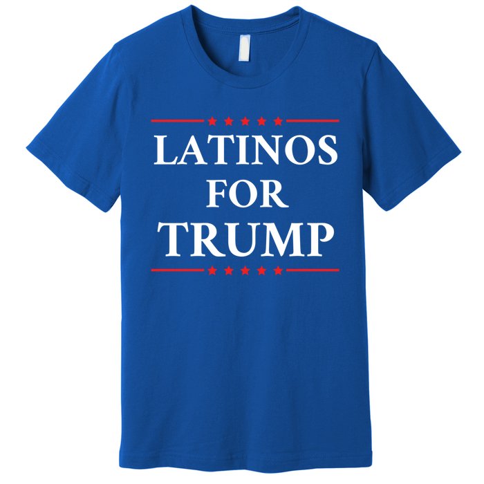 Latinos For Trump 2024 Premium T-Shirt