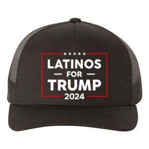 Latinos For Trump 2024 Yupoong Adult 5-Panel Trucker Hat