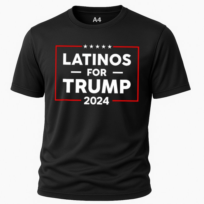 Latinos For Trump 2024 Cooling Performance Crew T-Shirt