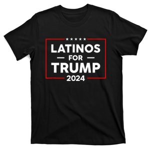 Latinos For Trump 2024 T-Shirt