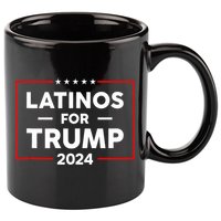 Latinos For Trump 2024 11oz C Handle Ceramic Mug
