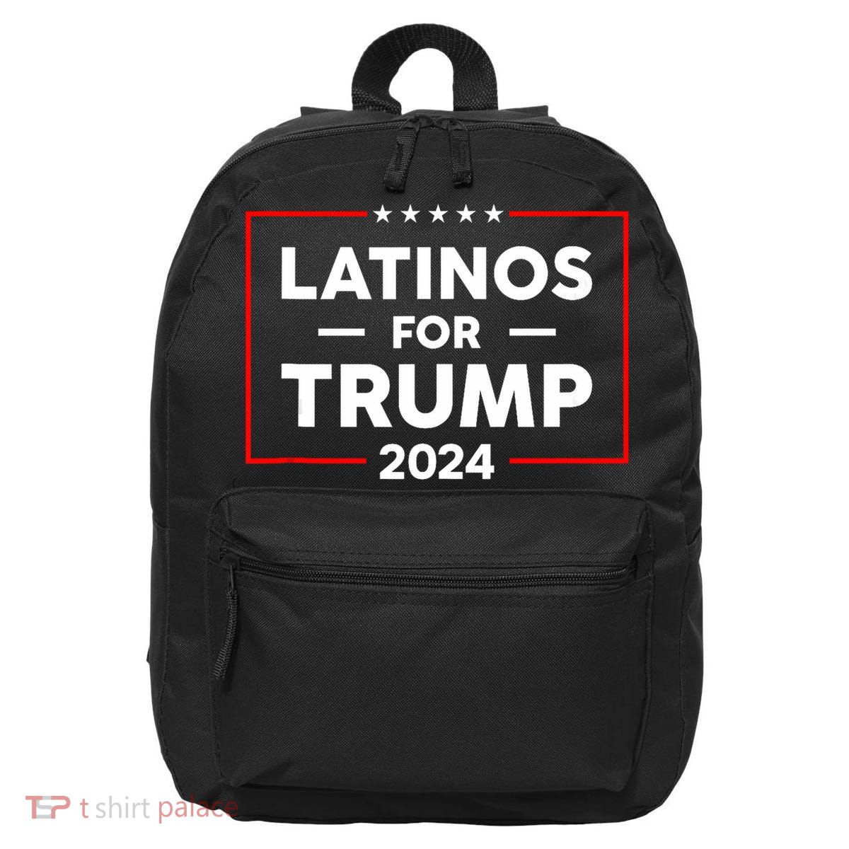 Latinos For Trump 2024 16 in Basic Backpack