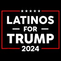 Latinos For Trump 2024 Poster