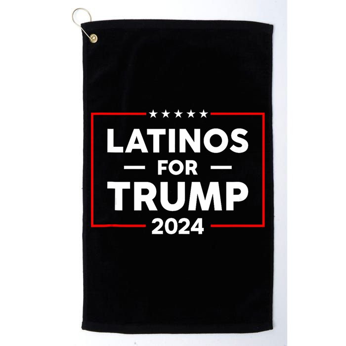 Latinos For Trump 2024 Golf Towel