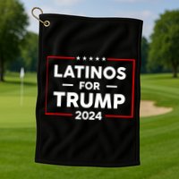 Latinos For Trump 2024 Golf Towel
