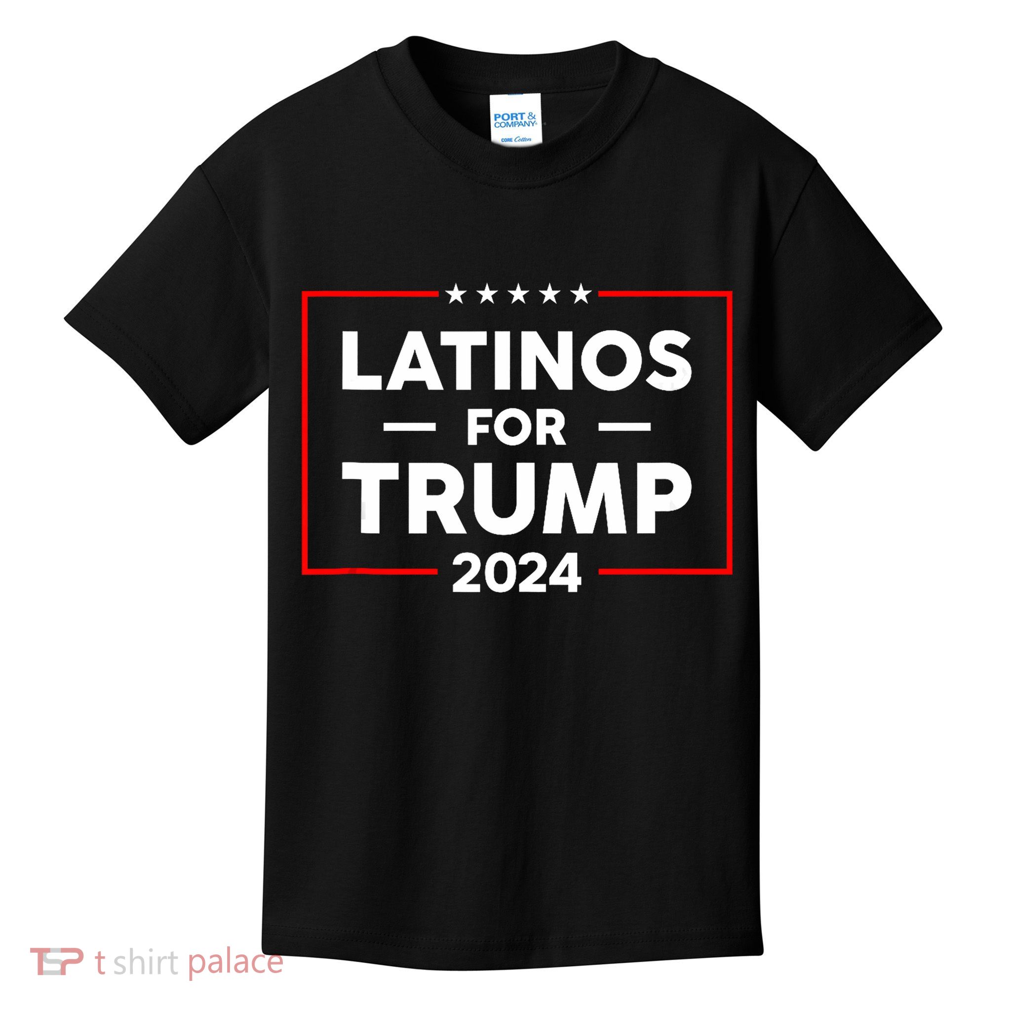 Latinos For Trump 2024 Kids T-Shirt