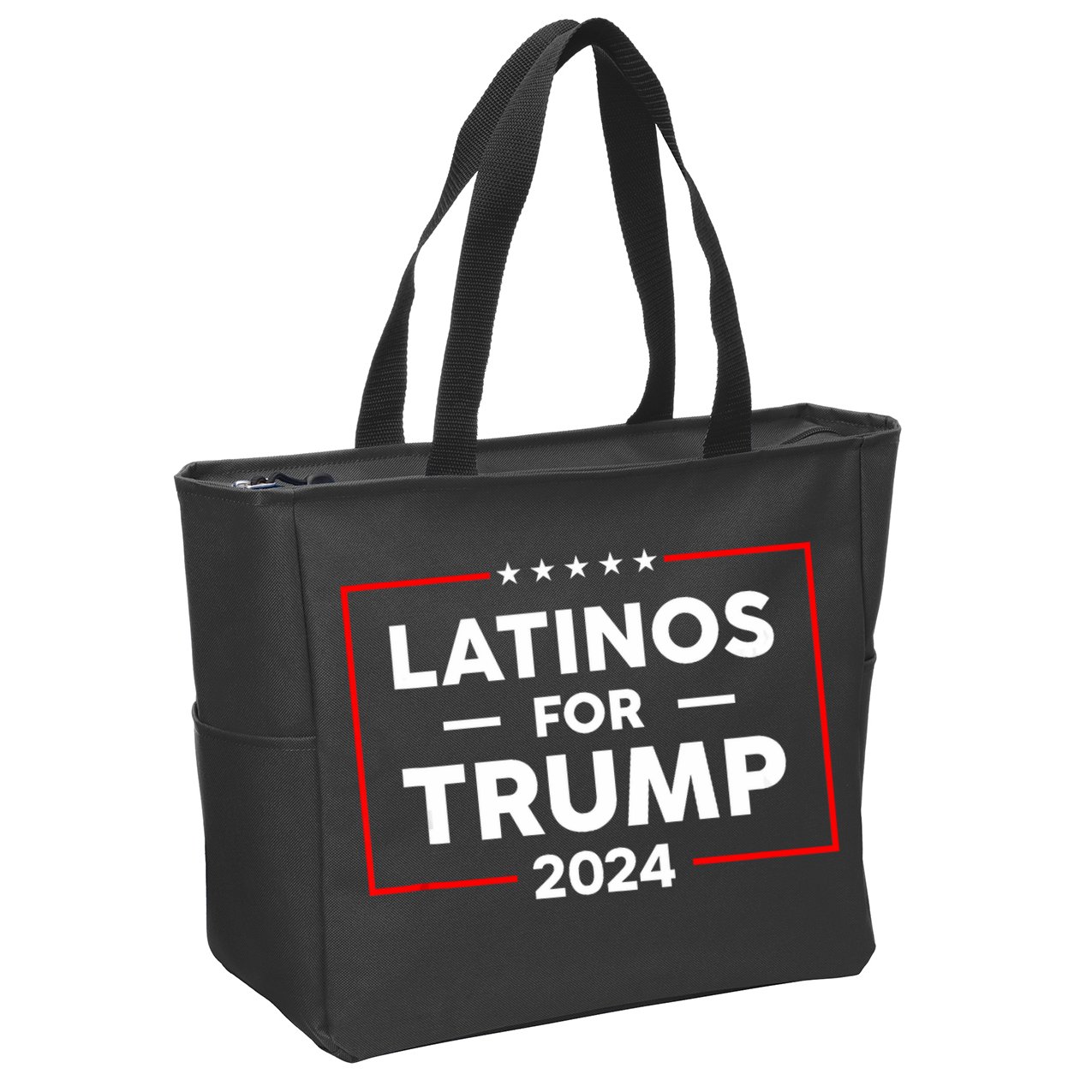 Latinos For Trump 2024 Zip Tote Bag