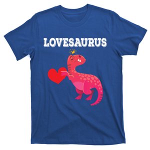 Lovesaurus Funny Tgiftrex Dinosaur Valentine's Day Gift T-Shirt