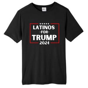 Latinos For Trump 2024 Donald Trump 2024 Tall Fusion ChromaSoft Performance T-Shirt