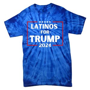 Latinos For Trump 2024 Donald Trump 2024 Tie-Dye T-Shirt