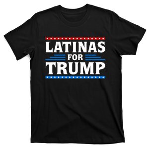 Latinas For Trump 2024 Election Vote Latina Women Republican T-Shirt