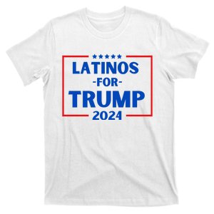 Latinos For Trump 2024 Donald Trump 2024 T-Shirt