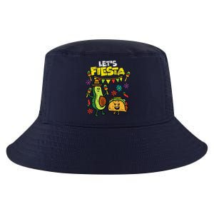 Lets Fiesta Taco Avocado Funny Cinco De Mayo Mexican Party Cool Comfort Performance Bucket Hat