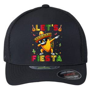 Lets Fiesta Taco Cinco De Mayo Mexican Party Flexfit Unipanel Trucker Cap