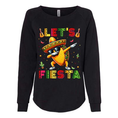 Lets Fiesta Taco Cinco De Mayo Mexican Party Womens California Wash Sweatshirt