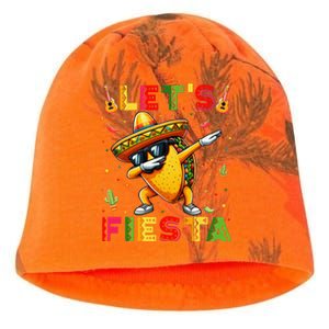 Lets Fiesta Taco Cinco De Mayo Mexican Party Kati - Camo Knit Beanie