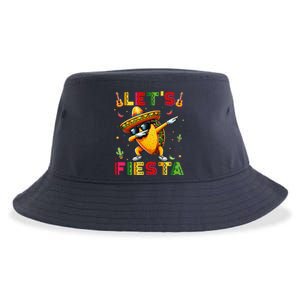 Lets Fiesta Taco Cinco De Mayo Mexican Party Sustainable Bucket Hat